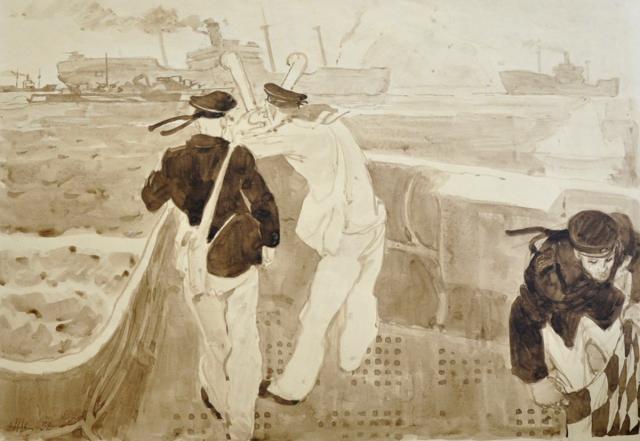 Цейтлин Н.И. Конвой. 1958 Цейтлин Н.И. Конвой. 1958